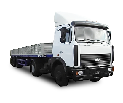 Аренда грузовых автомобилей (длинномеров) грузоподъемность 20 т 